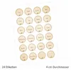 24 Gewürzetiketten - hellbraun - 22 beschriftet 2 blanko - Produktbild-Vorschau 2