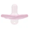 A pink pacifier on a white background. Produktbild-Vorschau
