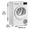 Bauknecht BD 8D WWS, Freistehend, Frontlader, Wärmepumpe, Produktbild-Vorschau 6