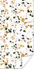 MuchoWow® Poster Rosa - Schwarz - Terrazzo 60x120 cm - Produktbild-Vorschau 1