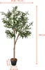 3.08 Olivier artificiel en pot de fleurs - env. 150 cm - Voir les images du produit 2