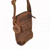 Greenburry kleine Umhängetasche Leder Messenger Bag Vintage Produktbild-Vorschau 24