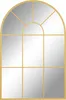 Lustro ścienne HOMCOM 91 x 60 cm Lustro okienne z metalową Podgląd zdjęcia produktu 1