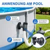 Absperrhahn Pool 38mm, Kolbenventil für Intex, Coleman & Produktbild-Vorschau 6