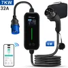 Chargeur portable 7 kW 6-32A monophasé de type 2 pour Voir les images du produit 1