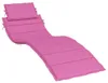 vidaXL Sonnenliegen-Auflage Rosa Oxford-Gewebe Produktbild-Vorschau 1