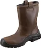 A single brown work boot is shown against a white background. Produktbild-Vorschau