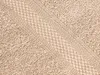 Ręcznik CLARYSSE ELEGANCE 70x140 cm piaskowy, 100% bawełna Podgląd zdjęcia produktu 5