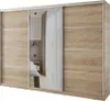 Šatní skříň NEJBY BARNABA 280 cm s posuvnými Náhled obrázku produktu 1