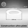 B.K.Licht lot de 9 spots LED encastrables IP44 salle de Voir les images du produit 4