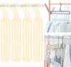 Collage of closet organizers and clothes hangers. Produktbild-Vorschau