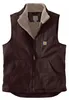 Carhartt 104277 Washed Duck Mock-Neck Vest  Dark Brown L Produktbild-Vorschau 1