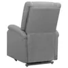 The back view of a gray recliner chair with a lift assist. Produktbild-Vorschau