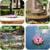 Solar-Springbrunnen Lotus, Solarpumpe 1,2W Solar-Teichpumpe Produktbild-Vorschau 4