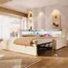 Lit rembourré Flieks 90 x 200 cm / 180 x 200 cm avec LED, Voir les images du produit 2
