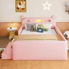 Flieks Kinderbett 140x200cm mit Nachtlicht und Usb, Produktbild-Vorschau 4