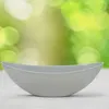 Große ovale Pflanzschale Jardiniere 39 cm in Stein-Optik Produktbild-Vorschau 3