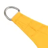 vidaXL Voile d'ombrage Oxford Tissu Carré 2x2 m Jaune Voir les images du produit 13