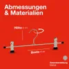 MAWA Kleiderbügel mit Clips, 10er-Set, rutschfest, 40 cm, Produktbild-Vorschau 5
