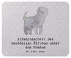 Mr. & Mrs. Panda Mouse Pad Affenpinscher Äffchen - Grau Produktbild-Vorschau 1