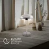 LED Tischlampe Akku LED Tischleuchte Dimmbar Kabellos Touch Produktbild-Vorschau 10