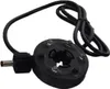 A black electronic device with a cable and connector. Produktbild-Vorschau