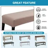 Jacquard Esszimmer Bankhussen Stretch Bankhusse Sofabezug Produktbild-Vorschau 4