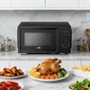 WILLZ Mikrowelle 20L 700W 6 Leistungsstufen Drehregler Produktbild-Vorschau 8