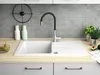 Granitspüle - Spülbecken - Küchenspüle - Weiss - 76 x 43,5 Produktbild-Vorschau 5