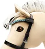 My Hobby Horse - Stirnband für Steckenpferde - glitter blau Produktbild-Vorschau 1