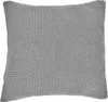 nielsen HOME Kissen Kian gestrickt, 50x50cm, Hellgrau, 100% Produktbild-Vorschau 1