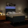 vidaXL Boxspringbett mit Matratze Blau 140x200 cm Stoff Produktbild-Vorschau 5