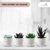 Künstliche Pflanzen Mini 4er Set Dekoration Kunstpflanzen Produktbild-Vorschau 4