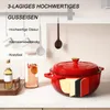 FCH litinový hrnec 26 cm – 6QT-5,5 l smaltovaný pekáč s Náhled obrázku produktu 5