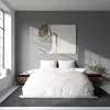 3-tlg Premium Damast Bettwäsche 200x200 + 80x80 cm mit YKK Produktbild-Vorschau 3
