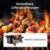 Wiltec Grilltopf aus Gusseisen, Grill für Holzkohle Produktbild-Vorschau 5