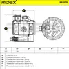 Kraftstofffilter RIDEX 9F0110 für NISSAN Qashqai / Qashqai Produktbild-Vorschau 3