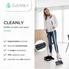 CLEANLY Stoffer en Blik met lange Steel 134 cm - Veger en Productafbeelding-voorbeeld 2