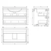 Waschbeckenunterschrank, Unterschrank, Badezimmerschrank, Produktbild-Vorschau 15