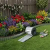 Relaxdays Rasenkante, 10 m x 14 cm, verzinktes Metall, Produktbild-Vorschau 6