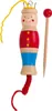 goki 51964 Toys Pure Stricksusel, rot/blau/natur Produktbild-Vorschau 1