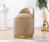 Hanah Home, Luton - Beige, Fußhocker & -bänke, Sitzpuff, Produktbild-Vorschau 1