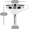 com-four® Set van twee trechters, gemaakt van roestvrij Productafbeelding-voorbeeld 6