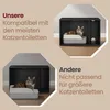Katzenschrank mit Push-Open-Türen für große Katzen | Produktbild-Vorschau 3