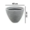 Pot de fleurs TROPEA 40/32 cm diff. Couleur:anthracite Voir les images du produit 3