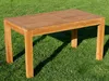 ALEOS. Wuchtiger echt TEAK Bigfuss Design Gartentisch Produktbild-Vorschau 3