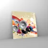 Bilder auf glas - Musik abstrakt Komposition Dekoration - Produktbild-Vorschau 4