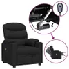 masážní křeslo vidaXL Electric Black Fabric Náhled obrázku produktu 7