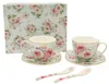HOME ELEMENTS Set aus zwei Tassen 250 ml mit Untertassen Produktbild-Vorschau 5