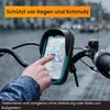 R2B Handyhalterung Fahrrad Wasserdicht - Universal fahrrad Produktbild-Vorschau 2